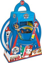 STOR STOR: PAW PATROL - PUP 5 PCS NON SLIP BICOLOR PREMIUM SET (260ML) (74681)