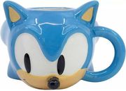 STOR STOR: SONIC THE HEDGEHOG - HEAD 3D MUG IN GIFT BOX (350ML) (78896)
