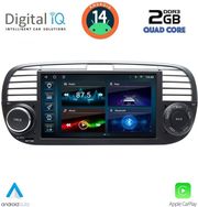 DIGITAL IQ BLD 265_CPA (7'' DECK) MULTIMEDIA SYSTEM FOR FIAT 500 MOD. 2007-2015