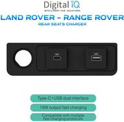 DIQ FΖ 5007 REAR SEATS DUAL CHARGER KIT FOR LAND ROVER - RANGE ROVER