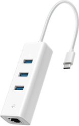TP-LINK TP-LINK UE330C USB TYPE-C 3-PORT HUB &amp; GIGABIT ETHERNET ADAPTER