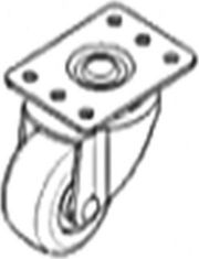 TELE TELE KP-CASTOR WHEELS ΕΞΑΡΤΗΜΑΤΑ RACK