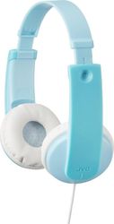 JVC JVC HEADPHONES FOR KIDS WHITE &amp; LIGHT BLUE