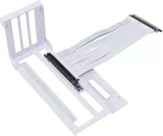 LIAN LI LIAN LI A3-1W - VERTICAL GPU KIT FOR A3-MATX WHITE PCI-E 4.0 RISER CABLE INCLUDED