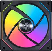 LIAN LI LIAN LI UNI FAN INFINITY SL-INF 140 REVERSE BLADE BLACK - ARGB PWM CASE FAN (1PCS) NO CONTROLLER