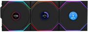 LIAN LI UNIFAN TL-LCD WIRELESS 120 BLACK (3PCS &amp; CONTROLLER) CASE FAN