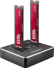 AXAGON AXAGON ADSA-M2C USB-C 3.2 GEN2 - 2X NVME CLONE DUAL SDD DOCK STATION