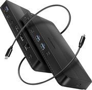 AXAGON AXAGON HMC-U4 USB-C 4.0 GEN 3X2 40GBPS HUB 8K HDMI +DP + 3X USB-A + 2X USB-C PD 100W + ADAPTER