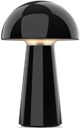 FOSME 17-00943-2 MUSHROOM ΠΟΡΤΑΤΙΦ 2W 3000K ΕΠΑΝΑΦΟΡΤΙΖΟΜΕΝΟ ΜΑΥΡΟ