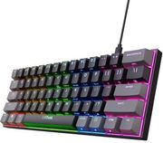 TRUST GXT867 ACIRA 60% MINI GAMING OUTEMU RGB ΜΗΧΑΝΙΚΌ KEYBOARD US