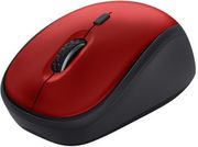 TRUST YVI+ WIRELESS MOUSE SILENT ECO RED