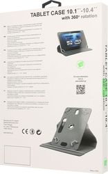 LAMTECH LAMTECH BLACK UNIVERSAL 10.1'-10.4' TABLET CASE WITH 360 ROTATION LAM021875