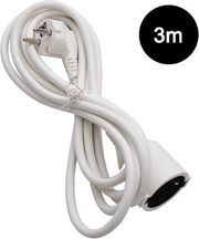 LAMTECH LAMTECH EXTENSION CORD WITH CHILDREN PROTECTION 3M WHITE LAM111900