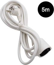LAMTECH LAMTECH EXTENSION CORD WITH CHILDREN PROTECTION 5M WHITE LAM111917