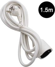 LAMTECH LAMTECH EXTENSION CORD WITH CHILDREN PROTECTION 1,5M WHITE LAM111894