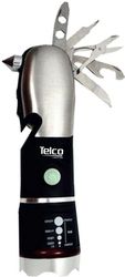 TELCO TELCO ΦΑΚΟΣ - ΠΟΛΥΕΡΓΑΛΕΙΟ ΜΑΥΡΟΣ ΜΕ ΑΣΗΜΙ 100LUMENS RL-FL 01 L02.821