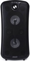 ART SOUND ART SOUND PWR09 PORTABLE BT PARTY SPEAKER, AUX IN, MIC IN - BLACK