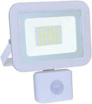 GEYER LED ΠΡΟΒΟΛΕΑΣ 50W 3000K ΜΕ ΑΝΙΧΝΕΥΤΗ ΚΙΝΗΣΗΣ ΛΕΥΚΟΣ