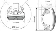 ADASTRA ADASTRA FC4V-W ΕΠΙΤΟΙΧΙΟ ΗΧΕΙΟ 2-WAY 3.5'' 40W RMS ΛΕΥΚΟ (ΤΕΜΑΧΙΟ)