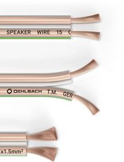 OEHLBACH OEHLBACH SPEAKER WIRE SP-15 ΚΑΛΩΔΙΟ ΗΧΕΙΩΝ 2 X 1,5 MM² 20M (ΤΕΜΑΧΙΟ)