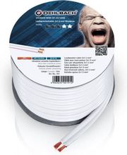 OEHLBACH SPEAKER WIRE SP-15 ΚΑΛΩΔΙΟ ΗΧΕΙΩΝ 2 X 1,5 MM² 10M WHITE (ΤΕΜΑΧΙΟ)