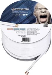 OEHLBACH SPEAKER WIRE SP-25 ΚΑΛΩΔΙΟ ΗΧΕΙΩΝ 2 X 2.5 MM² 30M WHITE (ΤΕΜΑΧΙΟ)