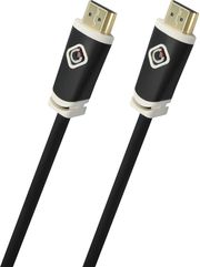 OEHLBACH OEHLBACH EASY CONNECT HS ΚΑΛΩΔΙΟ HDMI ΥΨΗΛΗΣ ΤΑΧΥΤΗΤΑΣ ΜΕ ETHERNET 2.5 M BLACK (ΤΕΜΑΧΙΟ)