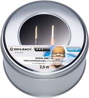OEHLBACH OEHLBACH CRYSTAL WIRE T15 ΚΑΛΩΔΙΟ ΗΧΕΙΩΝ 2 X 1.5 MM² ΜΕ TUBE CONNECTOR 10M (ΤΕΜΑΧΙΟ)