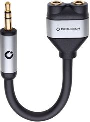 OEHLBACH I-CONNECT SPLIT Y-ADAPTER 3.5 JACK TO 2X3.5 JACK SOCKET BLACK (ΤΕΜΑΧΙΟ)