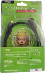 OEHLBACH OEHLBACH FW 100 ΚΑΛΩΔΙΟ VIDEO / CAMCORDER 1 M BLACK