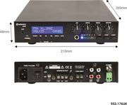 ADASTRA UM60 ΕΝΙΣΧΥΤΗΣ-ΜΙΚΤΗΣ 60W RMS (ΤΕΜΑΧΙΟ)