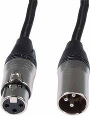 CITRONIC CITRONIC 190.268UK ΡΕΤΡΟ ΠΛΕΚΤΟ ΚΑΛΩΔΙΟ ΜΙΚΡΟΦΩΝΟΥ XLR F-XLR M 6M ΜΑΥΡΟ (ΤΕΜΑΧΙΟ)