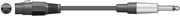 CITRONIC CITRONIC XF-M6J150BK CLASSIC MICROPHONE LEAD XLR FEMALE - 6,3MM MONO JACK PLUG 1.5M (ΤΕΜΑΧΙΟ)