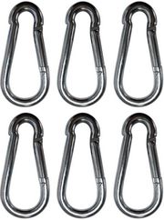 CITRONIC CITRONIC CARABINER-6 CARABINERS (6 ΤΕΜΑΧΙΑ)