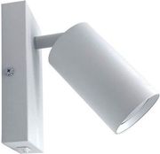 GEYER ΕΠΙΤΟΙΧΟ SPOT 1XGU10 ΜΕ ΔΙΑΚΟΠΤΗ ΛΕΥΚΟ