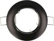 GEYER ΣΤΡΟΓΓΥΛΟ SPOT GU10 ΜΑΥΡΟ MATT