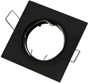 GEYER ΡΥΘΜΙΖΟΜΕΝΟ ΤΕΤΡΑΓΩΝΟ ΣΠΟΤ GU10 ΜΑΥΡΟ MATT