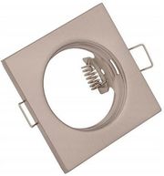 GEYER ΡΥΘΜΙΖΟΜΕΝΟ ΤΕΤΡΑΓΩΝΟ ΣΠΟΤ GU10 NIKEL MATT