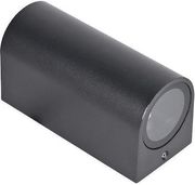 GEYER ΕΠΙΤΟΙΧΟ ΦΩΤΙΣΤΙΚΟ SPOT UP-DOWN 2XGU10 IP65 ΜΑΥΡΟ