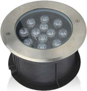 GEYER ΦΩΤΙΣΤΙΚΟ LED ΔΑΠΕΔΟΥ 12W 3000K 720LM IP68 Φ175MM