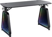 WHITE SHARK WHITE SHARK GAMING DESK WITH USB LIGHT EFFECTS MEDUSA MEDUSA