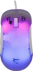 WHITE SHARK WHITE SHARK RGB WIRED GAMING MOUSE GM-5017 12800 DPI WHITE MORDRED-W