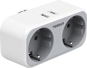 TESSAN TESSAN 4 IN 1 WALL SOCKET 2XSCHUKO, 1XTYPE-C,1XUSB TS-WS02DE01