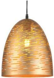 GEYER ΦΩΤΙΣΤΙΚΟ IRON E27 250X250 ΚΑΛΩΔΙΟ 2.5M ΧΡΥΣΟ