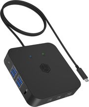 ICY BOX ICY BOX 12 IN 1 TYPE-C DOCK WITH PD UP TO 100W BLACK IB-DK4090-C