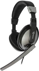 SBOX SBOX STEREO HEADSET WITH MIC BLACK HS-302