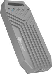 ICY BOX TYPE-C USB4 GEN3X2 M.2 NVME SSD ENCLOSURE M-KEY SILVER IB-1919M-C42