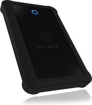 ICY BOX USB 3.2 EXTERNAL CASE FOR 2.5' SATA III HDD/SSD WITH SILICON SLEEVE IB-233U3-B