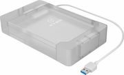 ICY BOX ICY BOX PLASTIC ENCLOSURE USB 3.2 ADAPTER FOR 2.5' &amp; 3.5' SATA III WITH 8X CARD HOLDER IB-AC705-6G