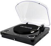 AIWA ALL IN ONE STEREO TURNTABLE BLACK GBTUR-120BKMKII